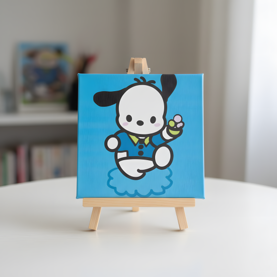 Pompom Ball Mosaic Art